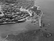  صورة نادرة من الجو لميناء مدينة يافا تعود للعام 1942